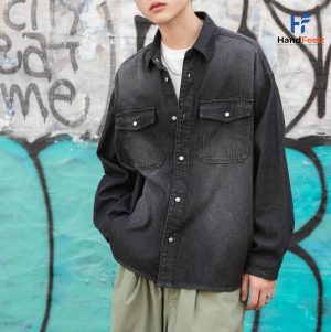 Premium Dropshoulder Denim Shirts.